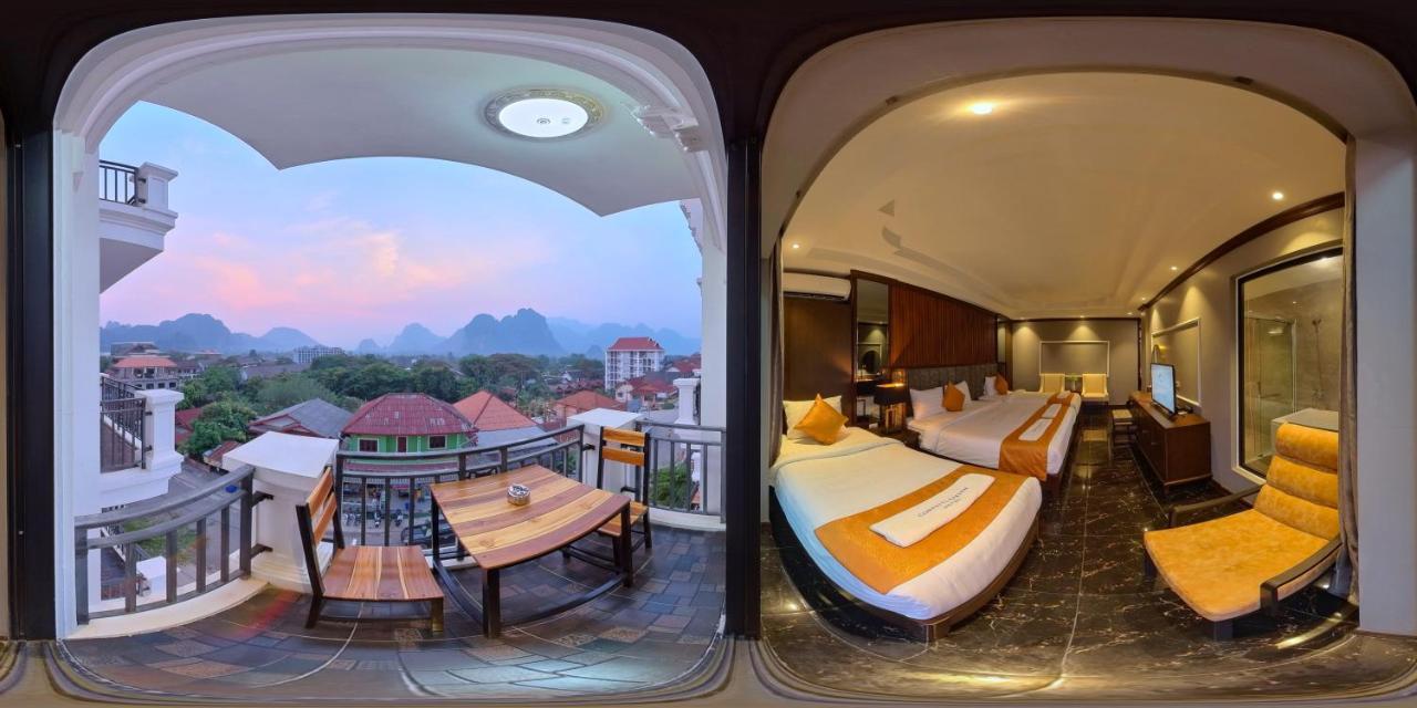 Confetti Garden Hotel Vang Vieng Exterior photo